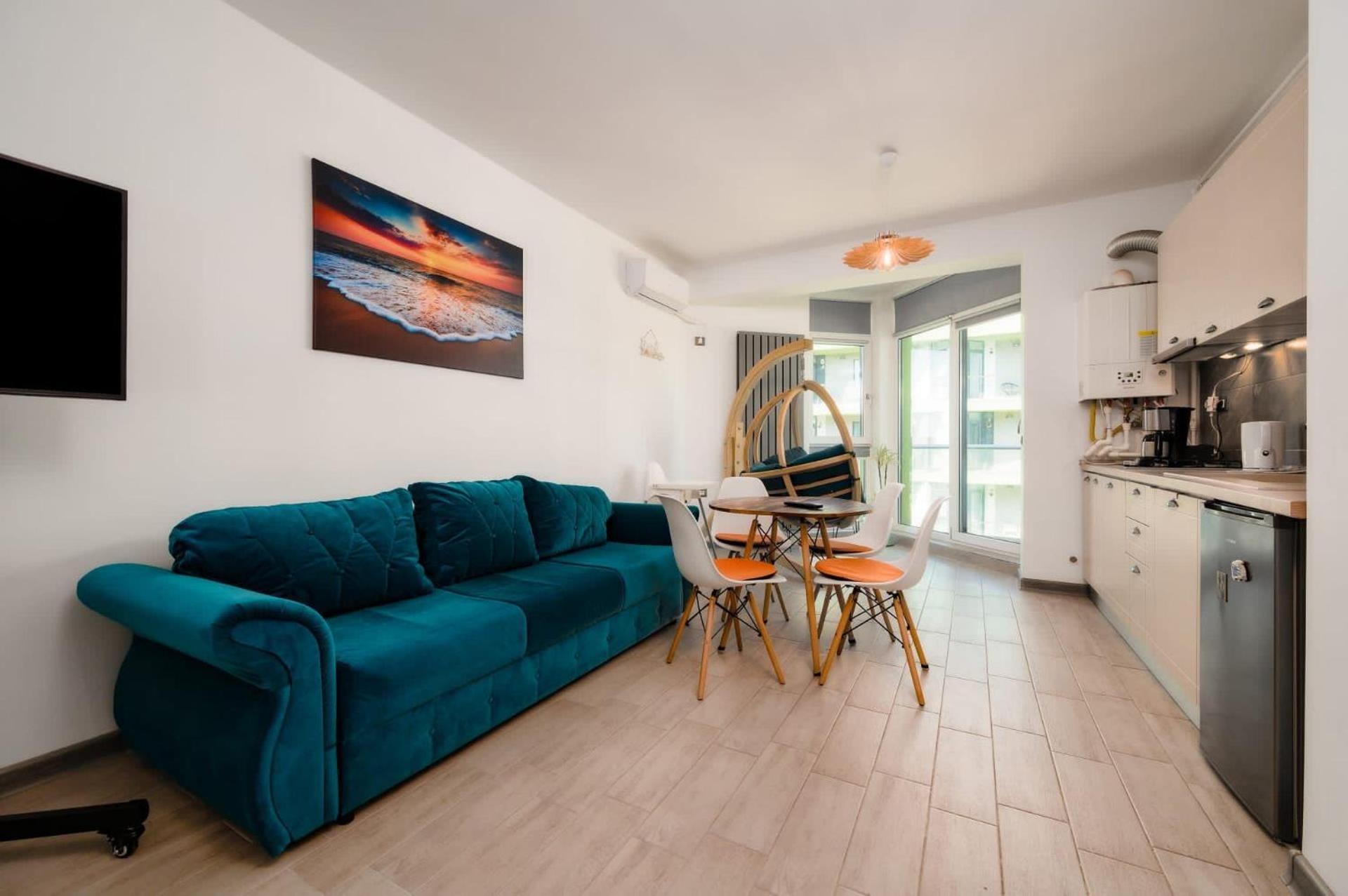 Luxury Suite Alezzi Beach Apartment Piscina Incalzita Sauna Jacuzzi Parking Năvodari Eksteriør bilde